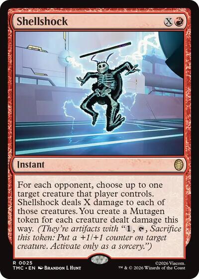 Shellshock (Commander: Teenage Mutant Ninja Turtles) Near Mint Foil