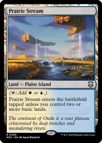 Prairie Stream (Commander: Modern Horizons 3) Near Mint