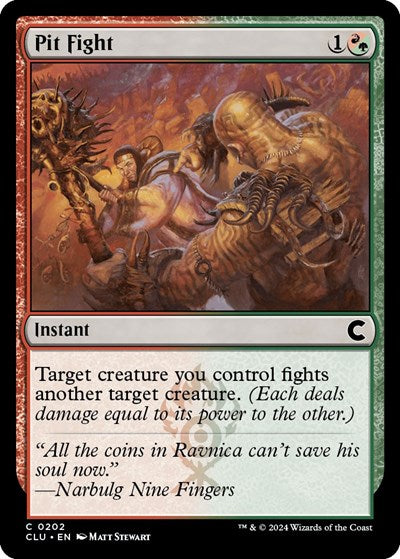 Pit Fight (Ravnica: Clue Edition) Near Mint