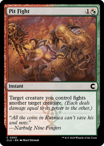 Pit Fight (Ravnica: Clue Edition) Near Mint