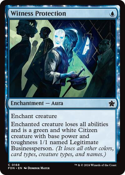 Witness Protection (Foundations) Near Mint
