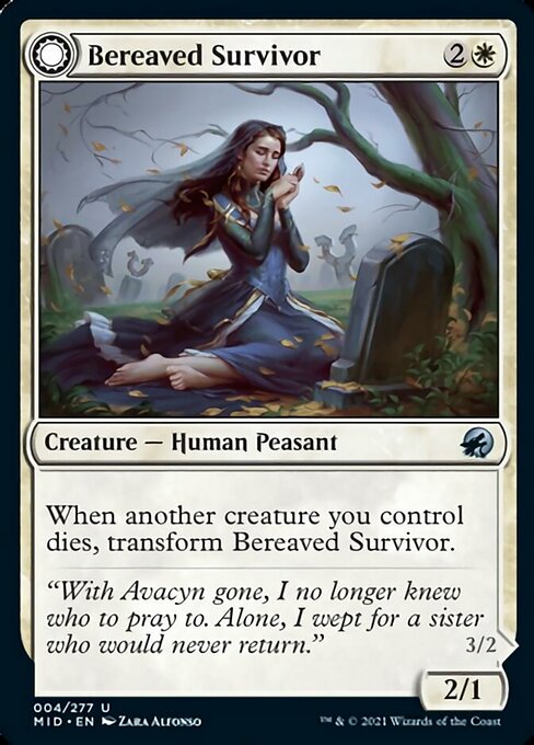 Bereaved Survivor / Dauntless Avenger (Innistrad: Midnight Hunt) Near Mint