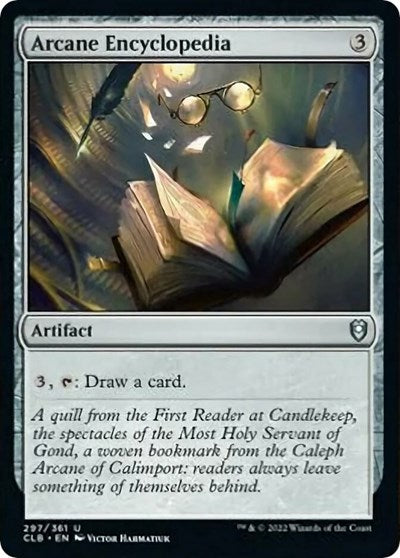 Arcane Encyclopedia (Commander Legends: Battle for Baldur's Gate) Near Mint Foil
