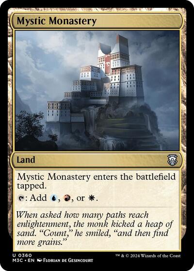 Mystic Monastery (Commander: Modern Horizons 3) Near Mint