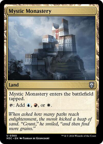 Mystic Monastery (Commander: Modern Horizons 3) Near Mint