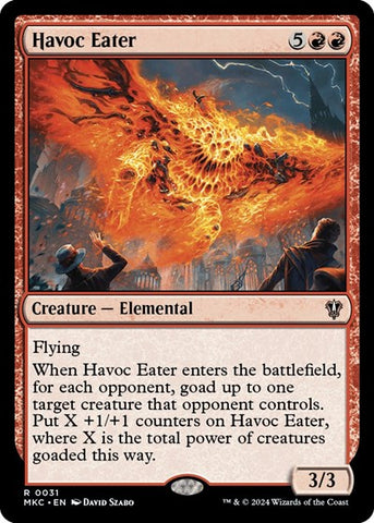 Havoc Eater (Commander: Murders at Karlov Manor) Near Mint