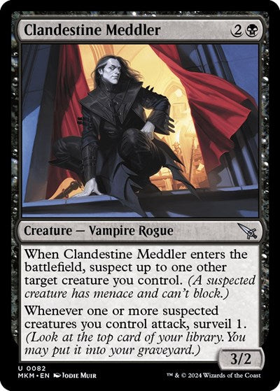 Clandestine Meddler (Murders at Karlov Manor) Near Mint