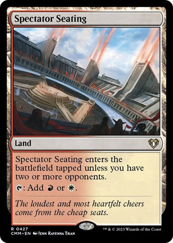 Spectator Seating (Commander Masters) Near Mint