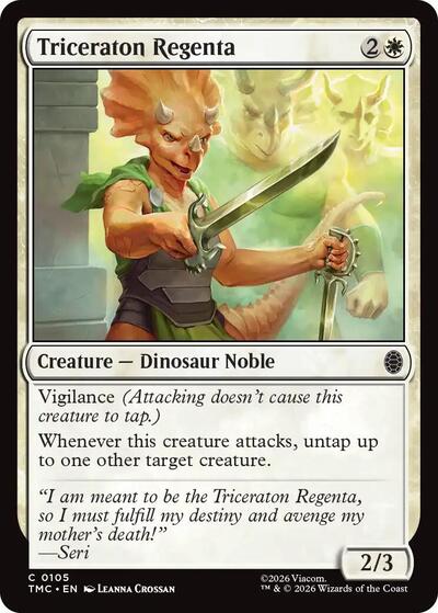 Triceraton Regenta (Commander: Teenage Mutant Ninja Turtles) Near Mint