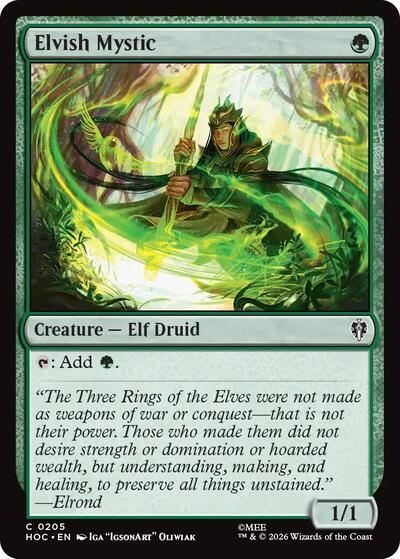 Elvish Mystic (The Hobbit: Eternal-Legal) Near Mint