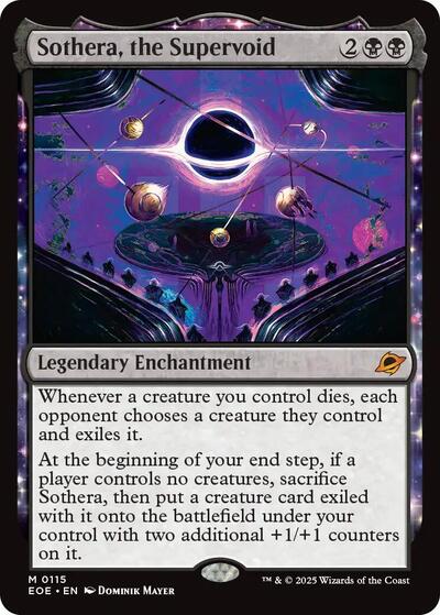 Sothera, the Supervoid (Edge of Eternities) Near Mint Foil