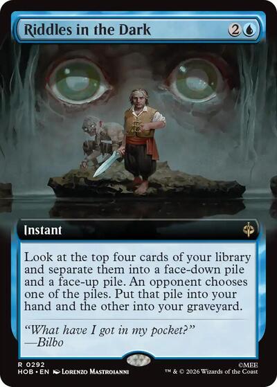 Riddles in the Dark (Extended Art) (The Hobbit) Near Mint Foil