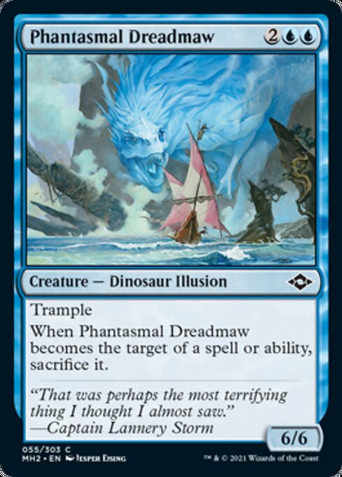 Phantasmal Dreadmaw (Modern Horizons 2) Near Mint Foil