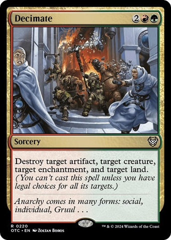 Decimate (Commander: Outlaws of Thunder Junction) Near Mint