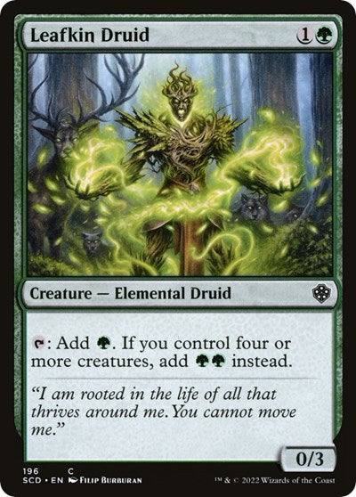 Leafkin Druid (Commander 2022 Starter Decks) Near Mint