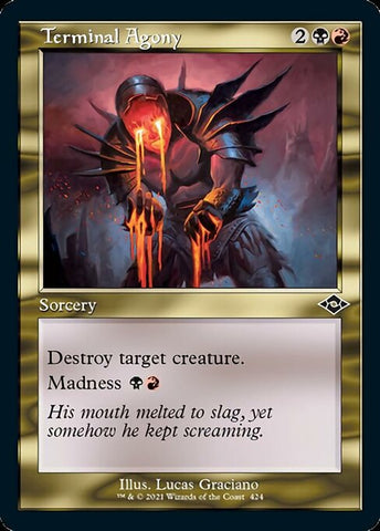Terminal Agony (Retro Frame) (Modern Horizons 2) Near Mint