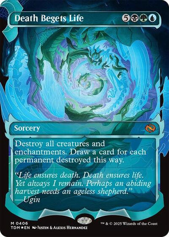 Death Begets Life (Showcase) (Tarkir: Dragonstorm) Near Mint Foil Japanese