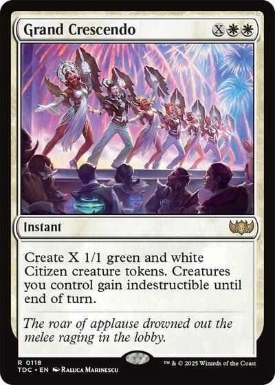 Grand Crescendo (Commander: Tarkir: Dragonstorm) Near Mint