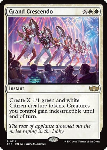 Grand Crescendo (Commander: Tarkir: Dragonstorm) Near Mint