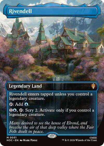 Rivendell (Borderless) (The Hobbit: Eternal-Legal) Near Mint