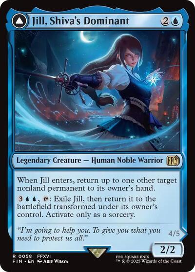 Jill, Shiva's Dominant (Universes Beyond: FINAL FANTASY) Near Mint