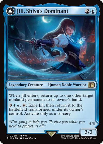 Jill, Shiva's Dominant (Universes Beyond: FINAL FANTASY) Near Mint