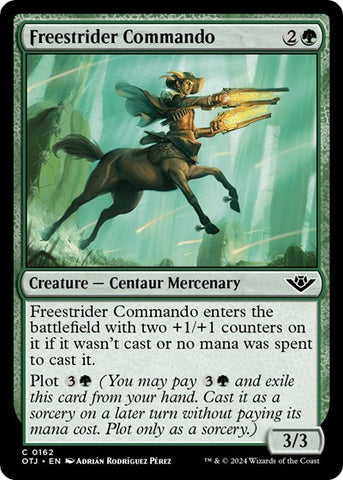 Freestrider Commando (Outlaws of Thunder Junction) Near Mint Foil