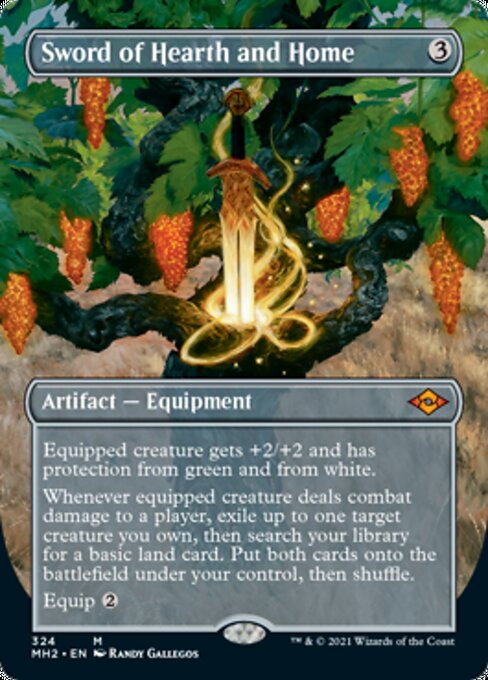 Sword of Hearth and Home (Borderless) (Modern Horizons 2) Near Mint