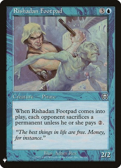 Rishadan Footpad (Mystery Booster) Near Mint