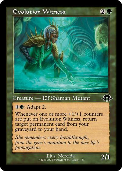 Evolution Witness (Retro Frame) (Modern Horizons 3) Near Mint