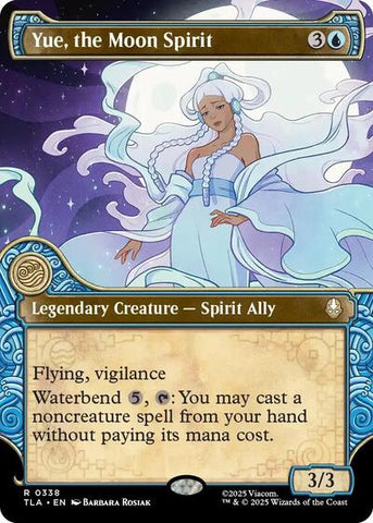 Yue, the Moon Spirit (Showcase) (Avatar: The Last Airbender) Near Mint Foil