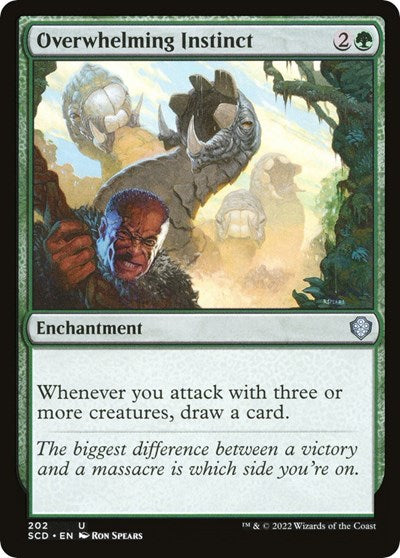 Overwhelming Instinct (Commander 2022 Starter Decks) Near Mint
