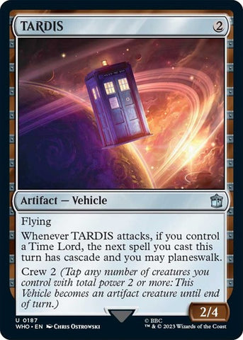 TARDIS (Universes Beyond: Doctor Who) Near Mint