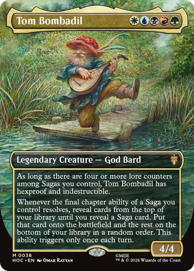 Tom Bombadil (Borderless) (The Hobbit: Eternal-Legal) Near Mint Foil