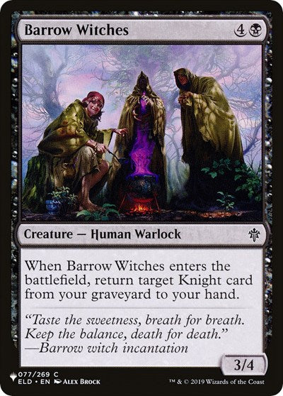 Barrow Witches (The List) Near Mint