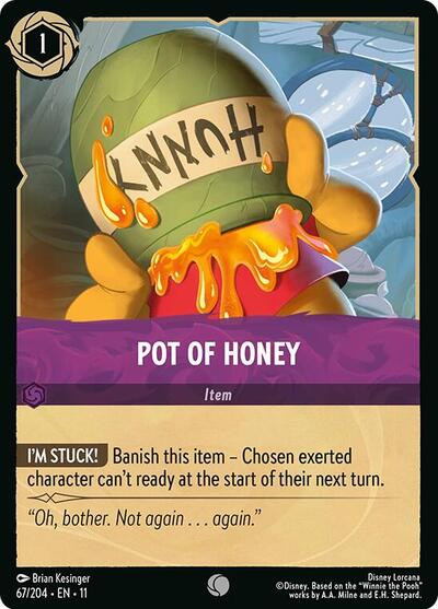 Pot of Honey (Winterspell) Near Mint Cold Foil