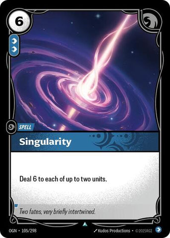 Singularity (Origins) Near Mint
