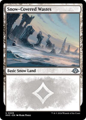 Snow-Covered Wastes (0229) (Modern Horizons 3) Near Mint Foil