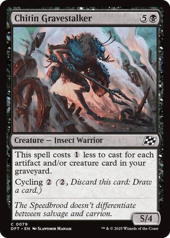 Chitin Gravestalker (Aetherdrift) Near Mint
