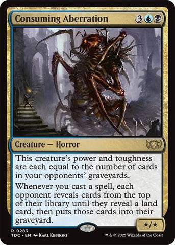 Consuming Aberration (Commander: Tarkir: Dragonstorm) Near Mint