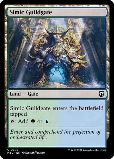 Simic Guildgate (Commander: Modern Horizons 3) Near Mint