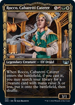 Rocco, Cabaretti Caterer (Showcase) (Streets of New Capenna) Near Mint Foil