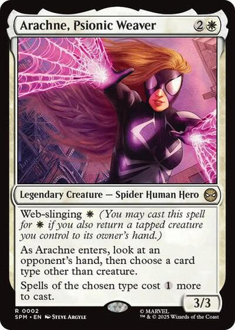 Arachne, Psionic Weaver (Marvel's Spider-Man) Near Mint