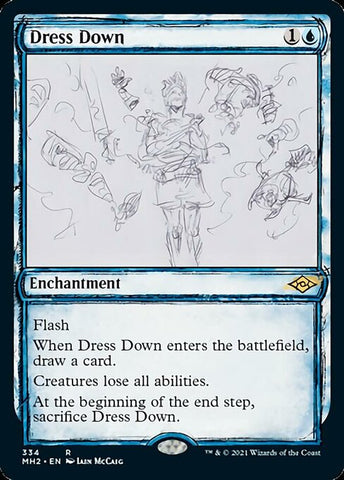 Dress Down (Showcase) (Modern Horizons 2) Near Mint Foil