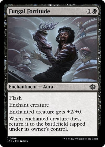 Fungal Fortitude (The Lost Caverns of Ixalan) Near Mint Foil