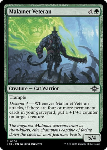 Malamet Veteran (The Lost Caverns of Ixalan) Near Mint Foil