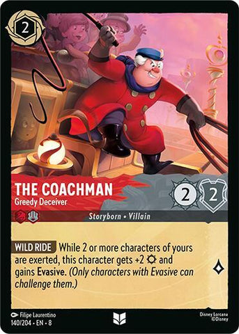 The Coachman - Greedy Deceiver (Reign of Jafar) Near Mint