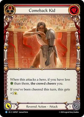 Comeback Kid (Red) (Super Slam) Near Mint