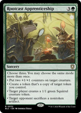 Rootcast Apprenticeship (Commander: Bloomburrow) Near Mint