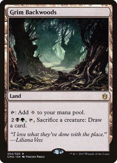 Grim Backwoods (Commander Anthology) Light Play